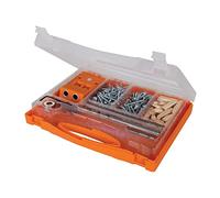 Triton 425553 Lot de 8 mini gabarits de poche Orange/transparent