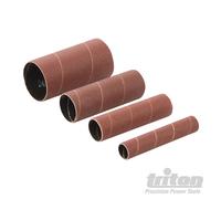 Triton 872756 Rouleaux de ponçage en oxyde d'aluminium, 4 pcs