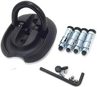 Triton Ancrage au Sol pour Moto en Acier Noir