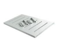 Triton Bottom Sheet - Étagère pour rack - gris clair, RAL 7035 - 1U - 19" G