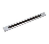 Triton - Panneau d'entrée de câbles du rack avec brosse - RAL 9005 - 1U