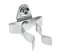 Triton Products Lot de 10 Crochets à Ressort pour Panneau perforé - 5,3 cm - en Acier trempé chromé - pour Panneaux perforés et Duraboards de 0,3 cm et 0,6 cm