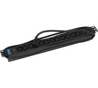 Triton RAB-PD-X09-A1 Bâti de prises 19" 14x IEC C13, Triton RAB-PD-X09-A1, avec lampe témoin, max. 10A