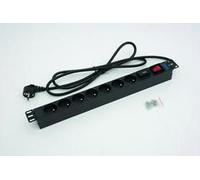 Triton RAB-PD-X11-A1 7CA 1U Noir unité de Distribution d'énergie - Unités de Distribution d'énergie (PDU) - Unités de Distribution d'énergie (Standard, 1U, Horizontale/Verticale, Noir, 16 A, 16 A)