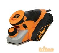 TRITON Rabot de paume compact 60 mm, 420 W - Largeur de rabotage 60 mm, réglage de profondeur 0-1,5 mm