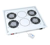 Triton RAC-CH-X04-X3 Unité de ventilation 19" pour toit/sol, Triton RAC-CH-X04-X3, gris clair