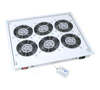 Triton RAC-CH-X05-X3 Unité de ventilation 19" pour toit/sol, Triton RAC-CH-X05-X3, gris clair