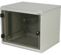 Triton RBA-12-AS4-CAX-A1 Armoire murale 19" 12U, Triton RBA-12-AS4-CAX-A1, 600x395, d'une seule pièce, porte vitrée, gris clair