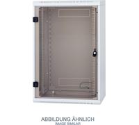 Triton RBA-18-AS4-CAX-A1 Armoire murale 19" 18U, Triton RBA-18-AS4-CAX-A1, 395mm, monobloc, porte vitrée, gris clair
