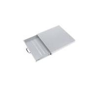 Triton Telescopic Bottom Drawer - Etagère pour rack - gris clair, RAL 7035 - 1U - 19"