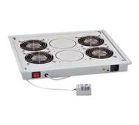 Ventilateur PC GENERIQUE Triton - Tiroir pour ventilateur en rack - avec 4 ventilateurs de refroidissement, thermostat - CA 230 V