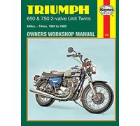 Haynes – Triumph 650 & 750 Unit Twins 2 soupapes 649–744 cc (1963–1983) – Manuel d'atelier