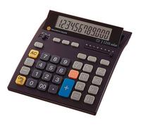 Triumph Adler J 1210 Calculatrice de bureau noir Ecran: 12 solaire, à pile(s)