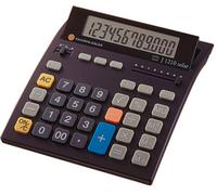 Triumph Adler J 1210 Calculatrice de bureau noir Ecran: 12 solaire, à pile(s) (l x H x P) 160 x 35 x 202 mm