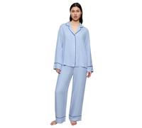 Triumph Amourette Jacquard PW Haut Pyjama, Ice, 42 Femmes