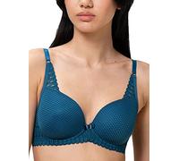 Triumph Aura Spotlight WHP Soutien-Gorge Balconnet Ampliforme avec Armatures, Smoky Blue, 85E Femme