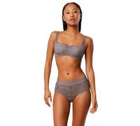 Triumph Body Make-Up Illusion Lace Balconette Bra Femme, Pigeon Grey, 70B