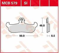 Triumph Bonneville 865 Noir 2007 Plaquettes De Frein En Céramique TRW MCB582