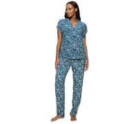 Triumph Boyfriend Fit PW X Ensemble Pyjama, Combinaison de lumière Bleu Marine, 42 Femmes