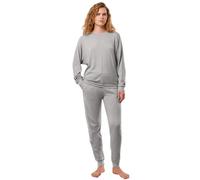 Triumph Cozy Comfort Cozy Trouser Femme, Light Grey Melange, 46