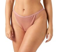 Triumph Culotte à string transparent signature pour femme, Amande grillée., 40