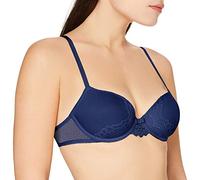 Triumph Darling Spotlight WHP Soutien-Gorge Balconnet Ampliforme avec Armatures, Deep Water Wg, 90D Femme