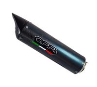 Triumph Daytona 675 2009-2012 Échappement GPR Slip-On Tiburon Poppy