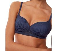 Soutien-gorge effet push-up bleu foncé 90A