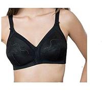 Triumph Elasti Cross + Cotton N Bra Femme, Black, 80D
