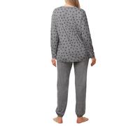 Triumph Endless Comfort PK LSL Ensemble Pyjama, Opaque, Gris Foncé Mélangé, 40 Femme