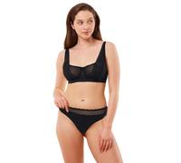 Triumph Feel of Modal String Femme, Black, XL