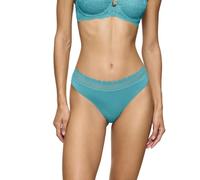 Triumph Feel of Modal String Slips, Quiet Turquoise, XS aux Femmes