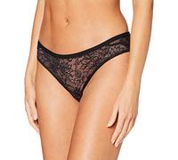 Triumph Femme Amourette Charm Brazilian01 Slip, Noir, 42 EU (44 FR)