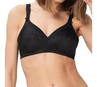 Triumph Femme Doreen + Cotton 01 Non-wired Bra, Noir, 90C EU