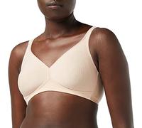 Triumph Femme Modern Soft+cotton N Wireless Bra, Neutral Beige, 105D EU
