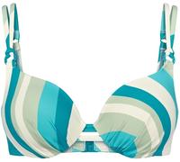 Triumph Haut de Bikini Triumph Summer Mix and Match Bleu à fils et rembourré