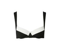 TRIUMPH Hauts de bikini 'Summer Glow' noir / blanc, Taille 80