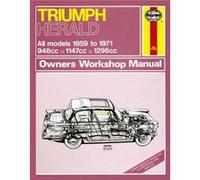 Triumph Herald Owners Workshop Manual by Haynes Publishing Laurie Pettitt, (Auteur)