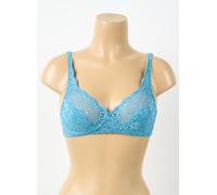 triumph lingerie femme de couleur bleu 85C