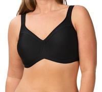 Triumph Modern Soft+Cotton W01 Minimizer Bra Femme, Black, 90E