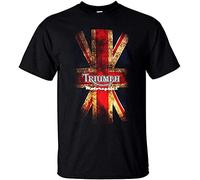 Triumph Motcycles T-Shirt Triumph Street Scrambler Black T-Shirts à Manches Courtes(XX-Large)