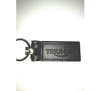 TRIUMPH NICE Porte CLES Cuir Noir