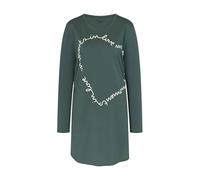 Triumph Nightdresses NDK 03 LSL X Night Shirt Femme, SMOKY GREEN, 38