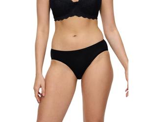 Triumph Sense of Cotton Tai Slip, Noir, 50 Femmes, Noir, 40