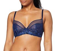 Triumph Sexy Angel Spotlight W02, Soutien-gorge à armature Femme, Bleu (Deep Water 6722), 95E (Taille fabricant: 80)