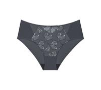 TRIUMPH Slip ' Wild Iris Florale Maxi ' anthracite, Taille S-M