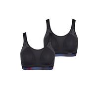 TRIUMPH Soutien-gorge de sport ' Triaction Cardio Flow ' noir, Taille S