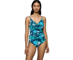 Triumph Summer Fleur OP 01 Maillot de Bain One Piece, Turquoise-Combinaison foncée, 50 Femme