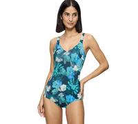 Triumph Summer Fleur OP Maillot de Bain One Piece, Turquoise-Combinaison foncée, 48 Femme