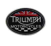 Triumph T Sports Racing Motorsport Écusson Patch en Fer brodé sur Accessoire